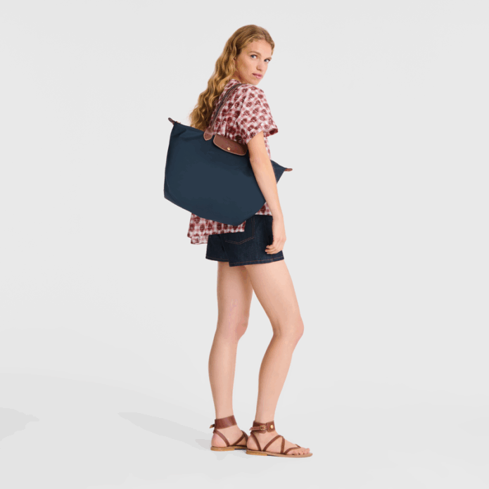 Longchamp Le Pliage Original L Tote Bag – Navy vip time amman jordan